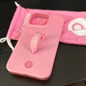 Pink loopy phone case iPhone 13 Pro